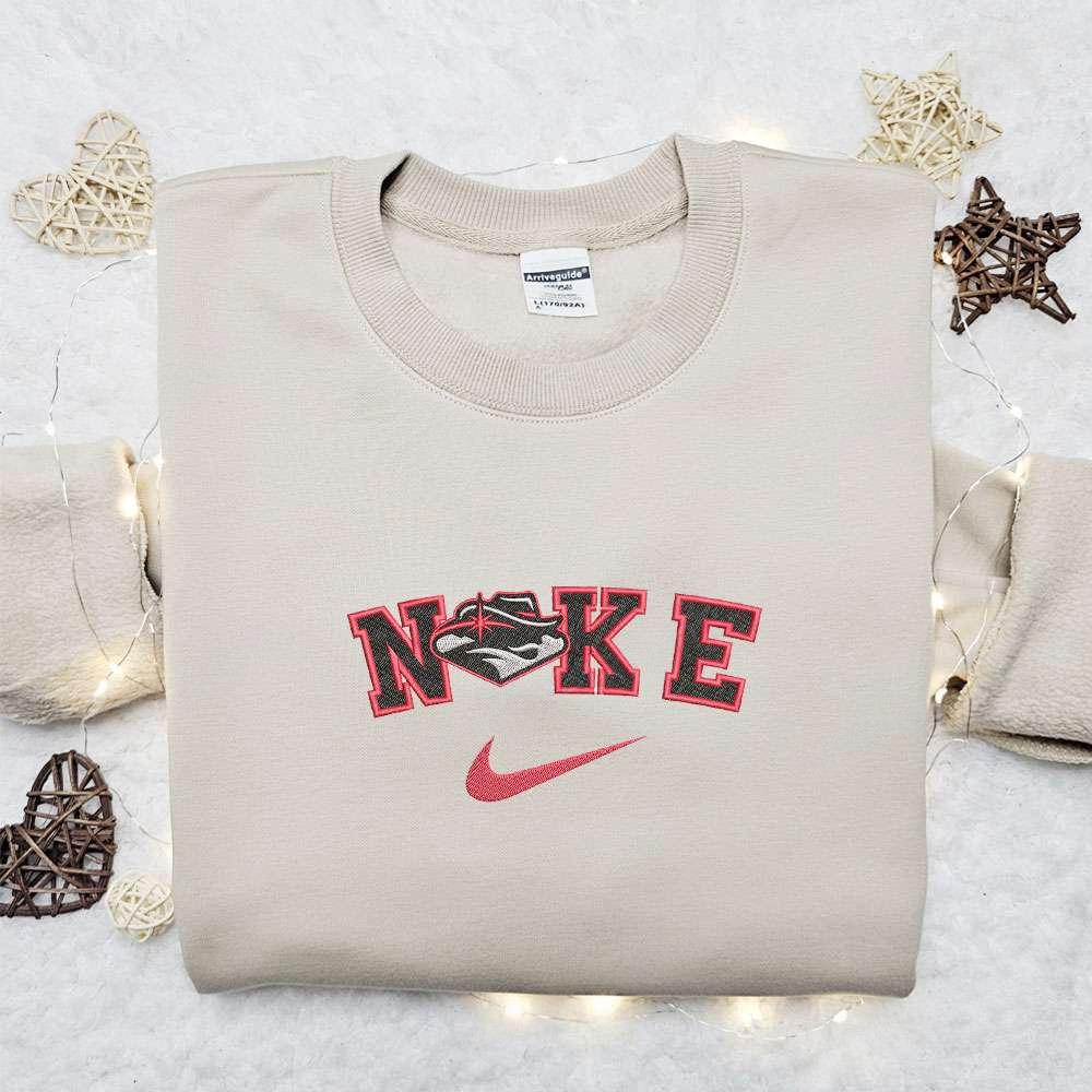 UNLV Rebels x Nike Embroidered Shirt NCAA Sports Embroidered Hoodie Best Gift Idea