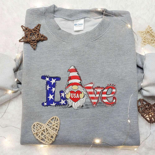 4th of July Gnome Patriotic Shirt National Day Gifts