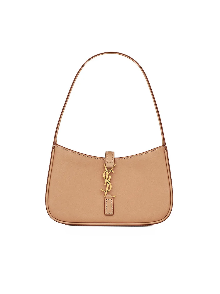 Y Le 5 a 7 Mini Hobo Bag in Vegetable-Tanned Leather
