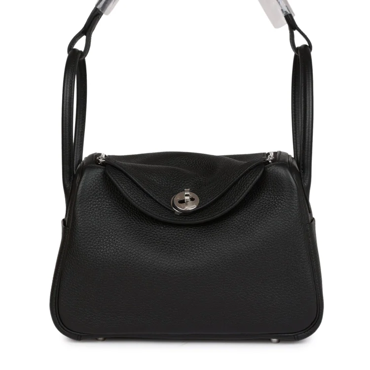 H Lindy 26 Black Clemence Palladium Hardware