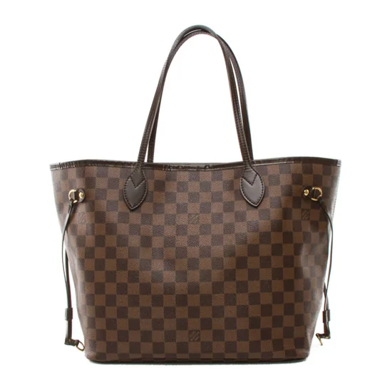 L N51105 Neverfull MM Shoulder Bag Damier Ebene Canvas