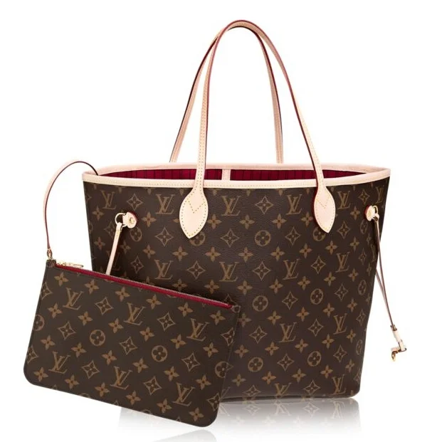 L Neverfull MM Bag Monogram Canvas M40996