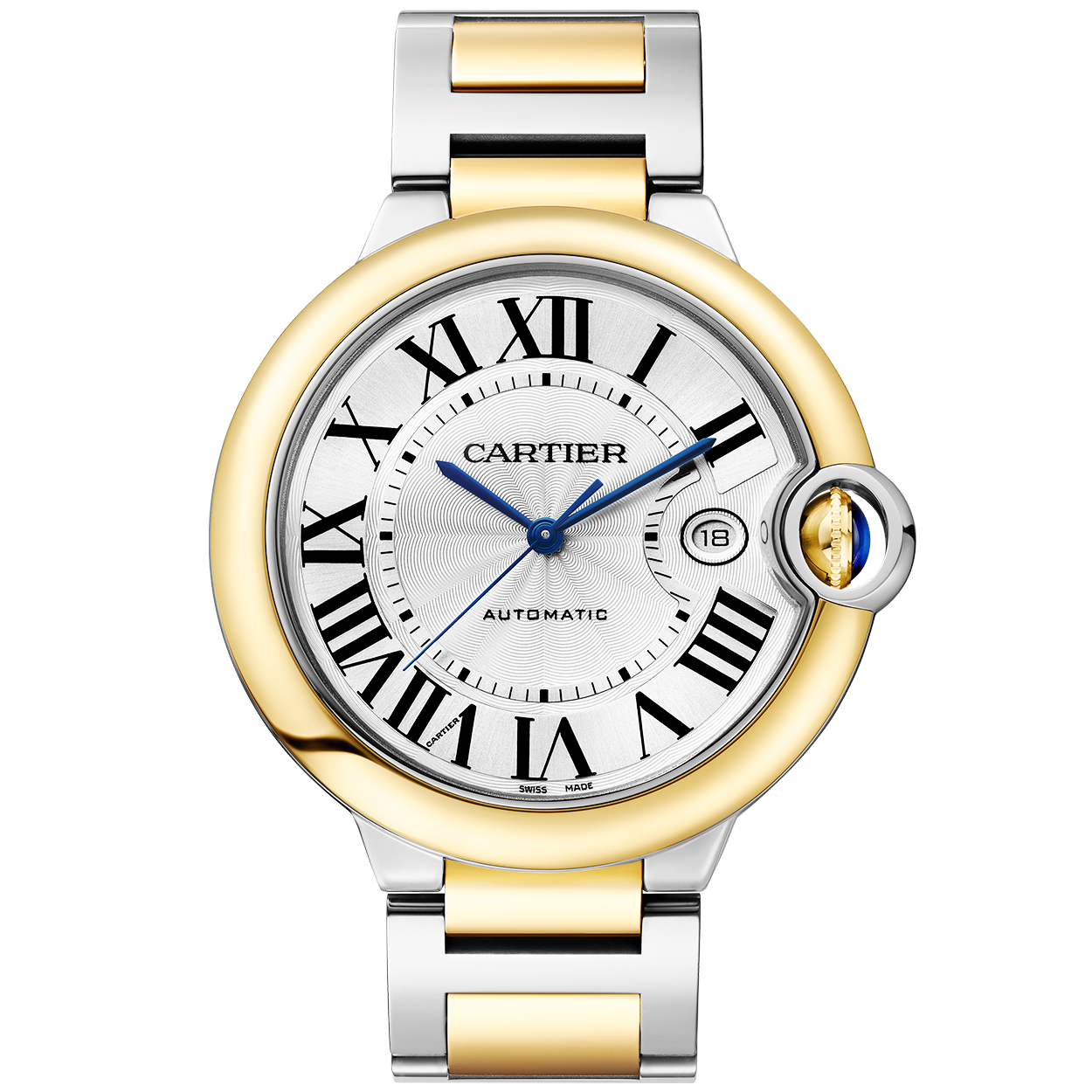 Ballon Bleu 42mm Two-Tone Men’s Automatic Bracelet Watch