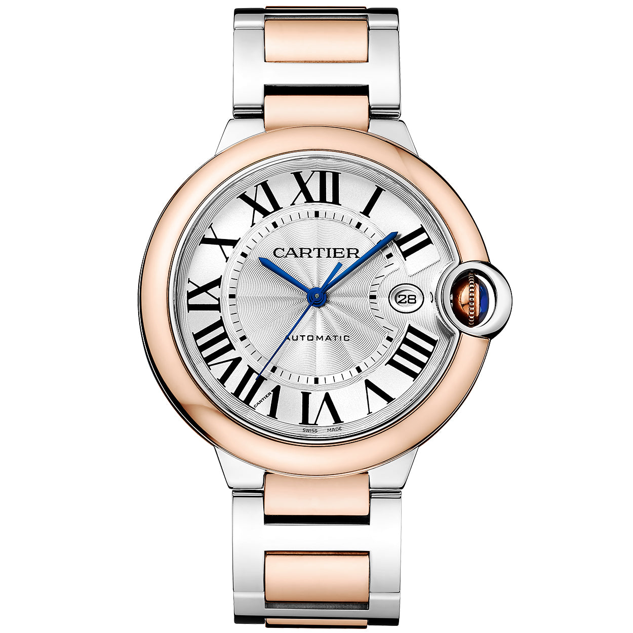 Ballon Bleu 42mm Two-Tone Silver Dial Men’s Automatic Bracelet Watch