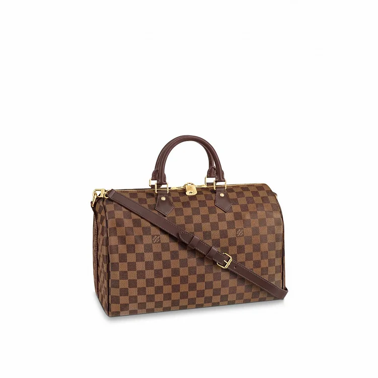 L Damier Ebene Canvas Speedy Bandouliere 35 N41366