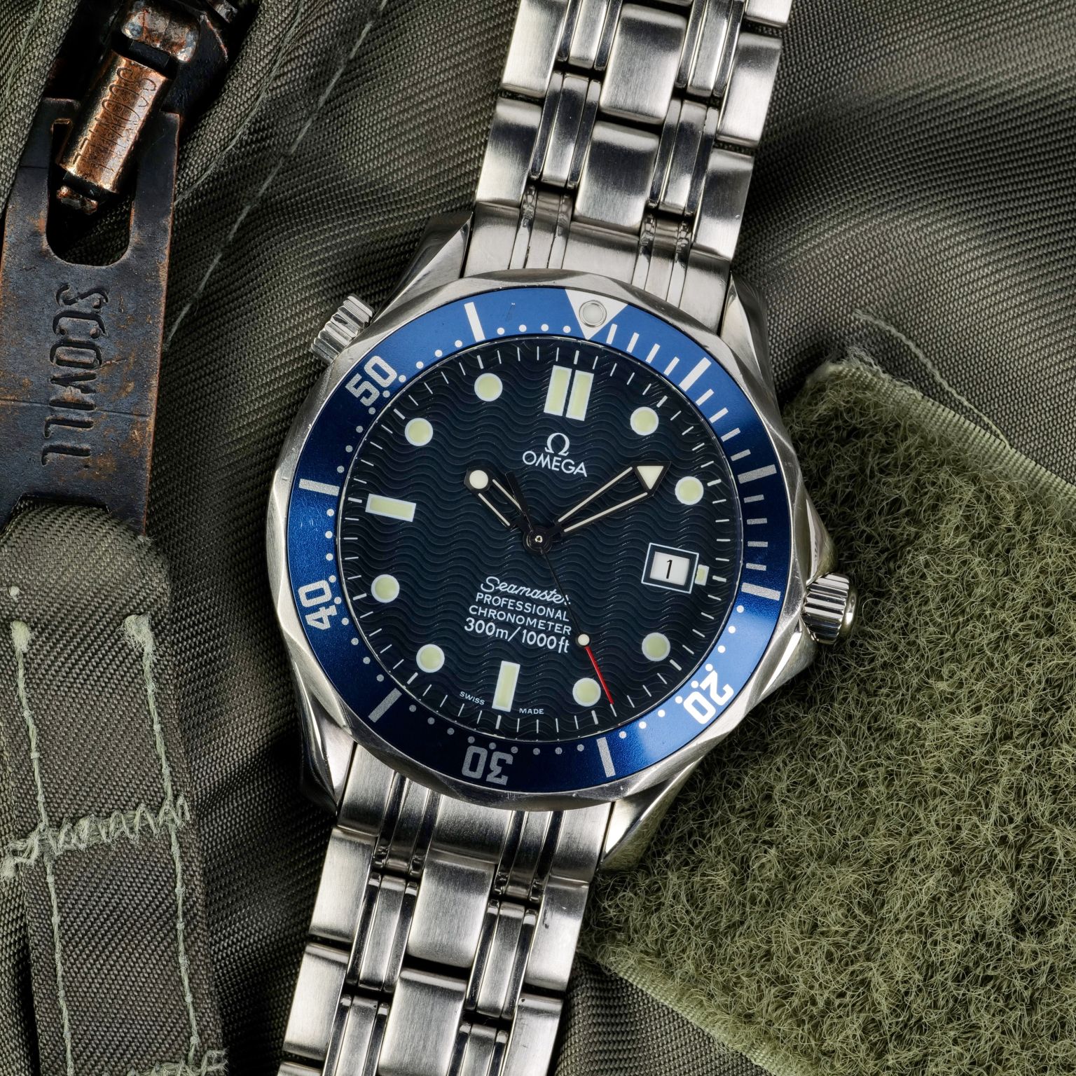 Omega Seamaster SMP Diver 300M Blue Dial 007 James Bond 41mm 2531.80.00