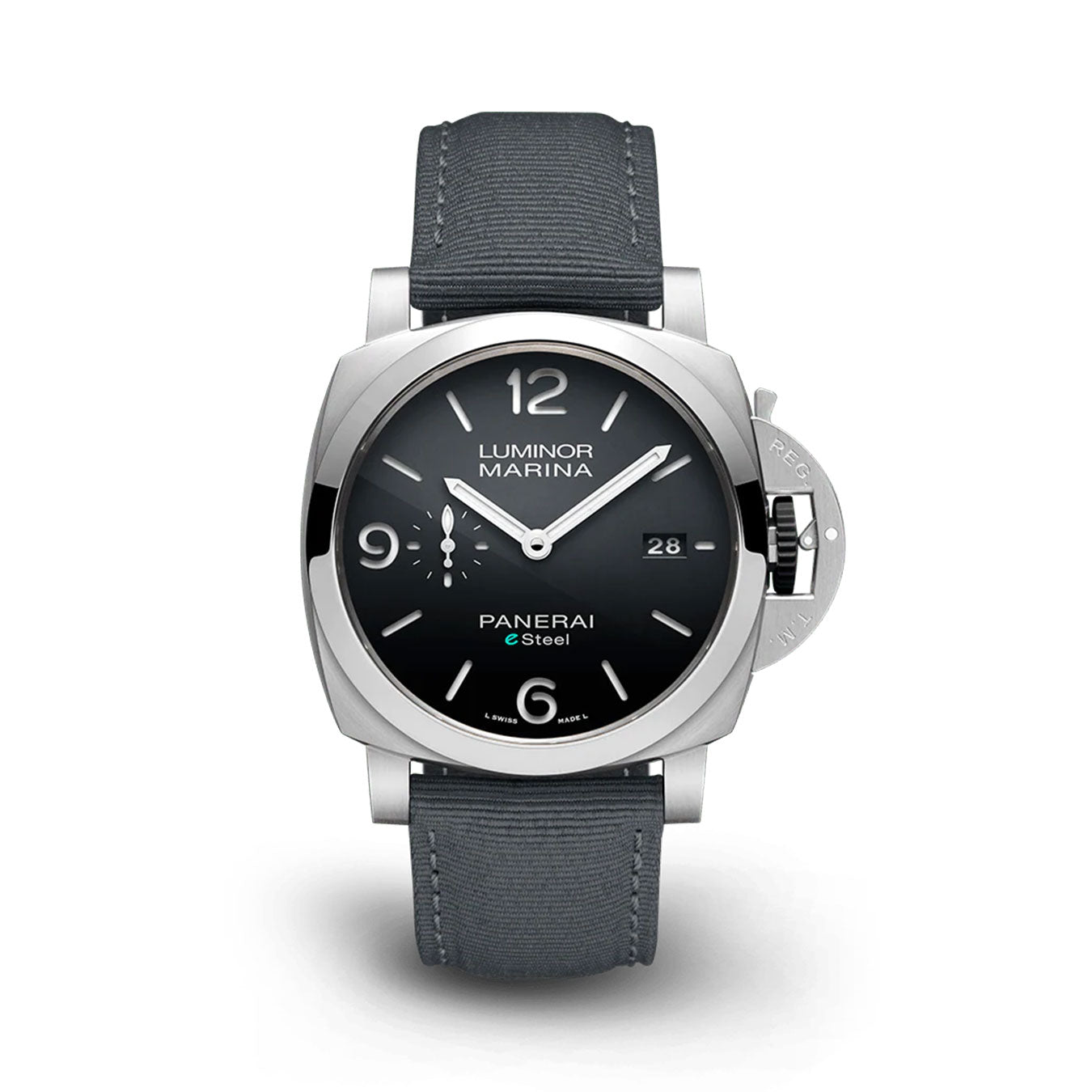 Panerai Luminor Marina ESteelâ„¢ Grigio Roccia Ref# PAM01358