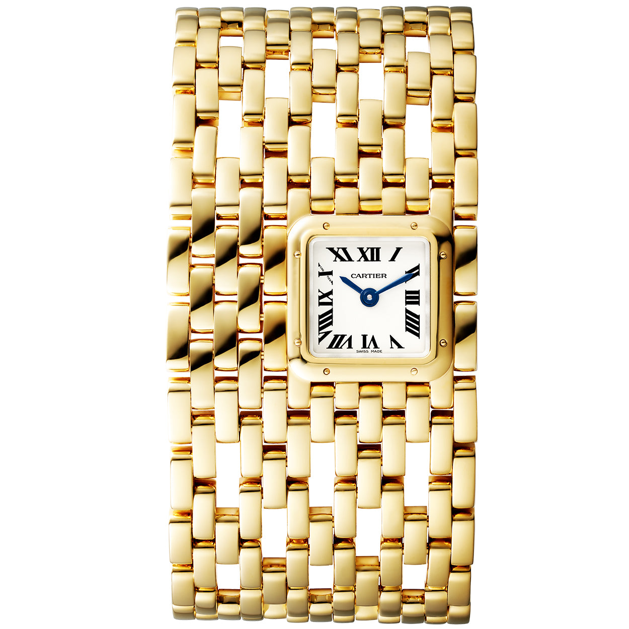 PanthÃ¨re de Cartier 18ct Yellow Gold Cuff Bangle Watch