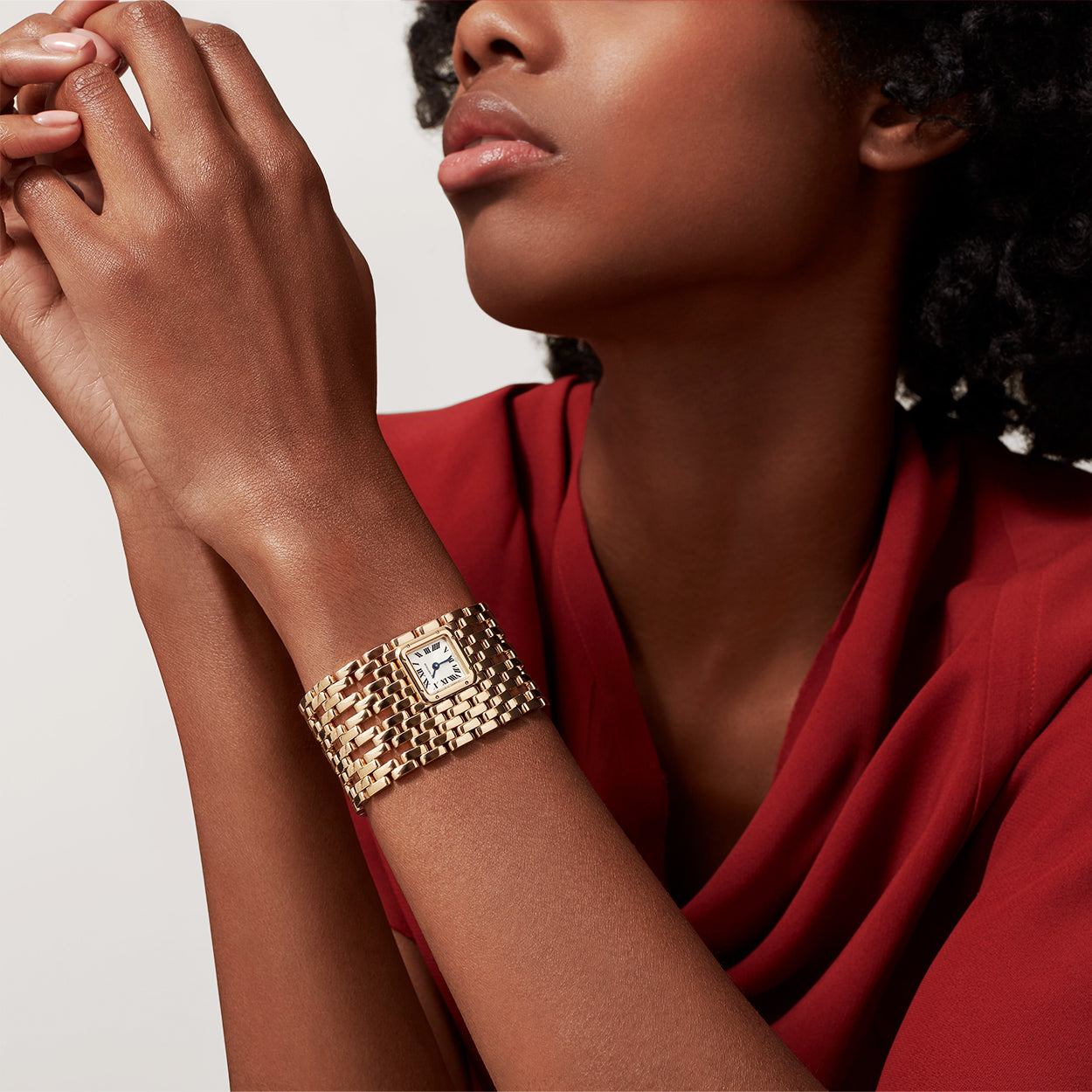Alternative view of PanthÃ¨re de Cartier 18ct Yellow Gold Cuff Bangle Watch