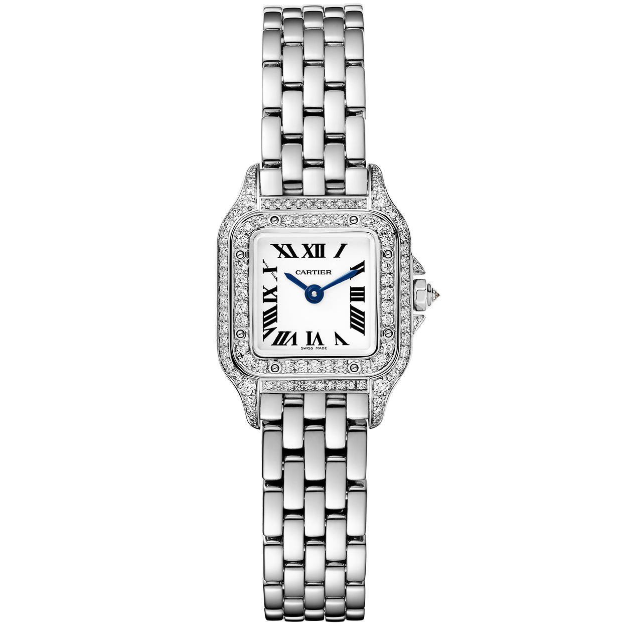 PanthÃ¨re de Cartier Mini 18ct White Gold Diamond Set Watch