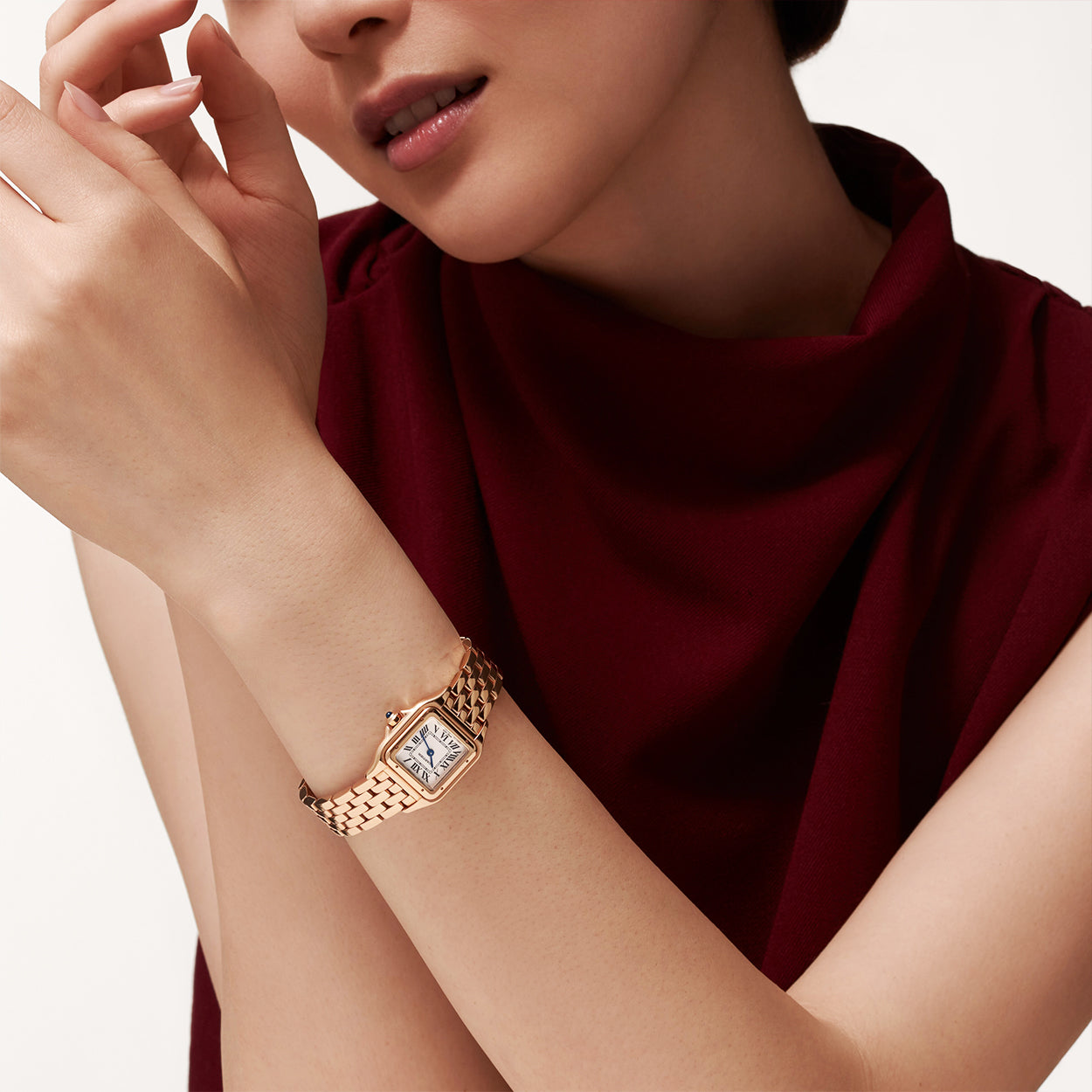 Alternative view of PanthÃ¨re de Cartier Small 18ct Rose Gold Watch