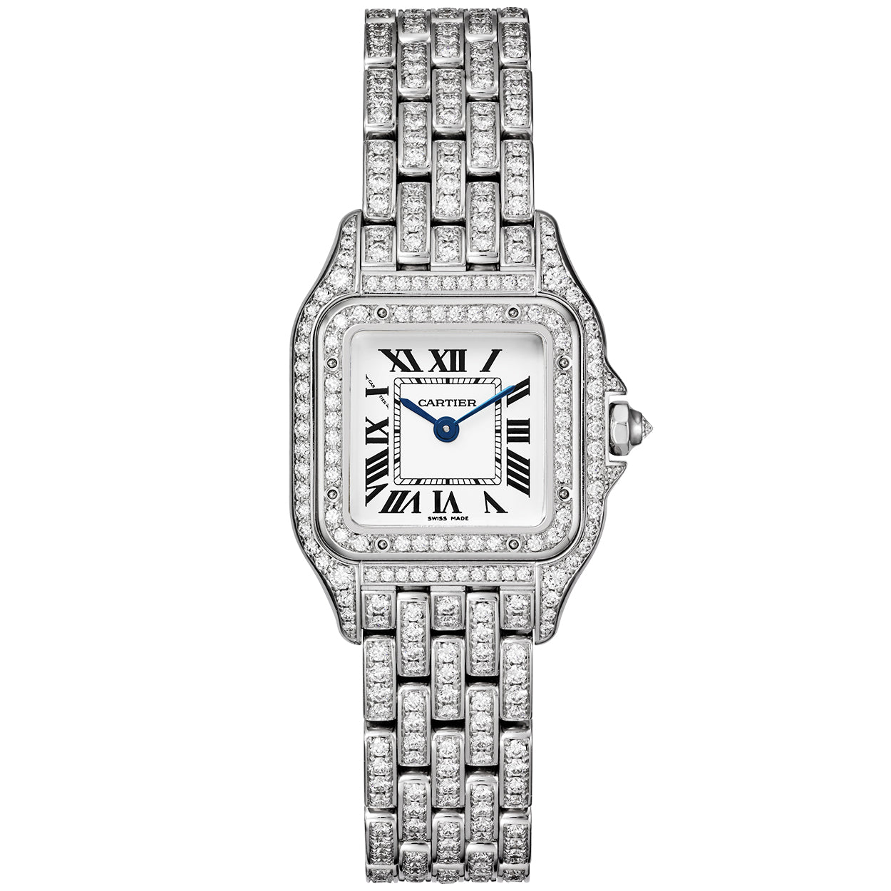 PanthÃ¨re de Cartier Small 18ct White Gold Full Diamond Set Watch