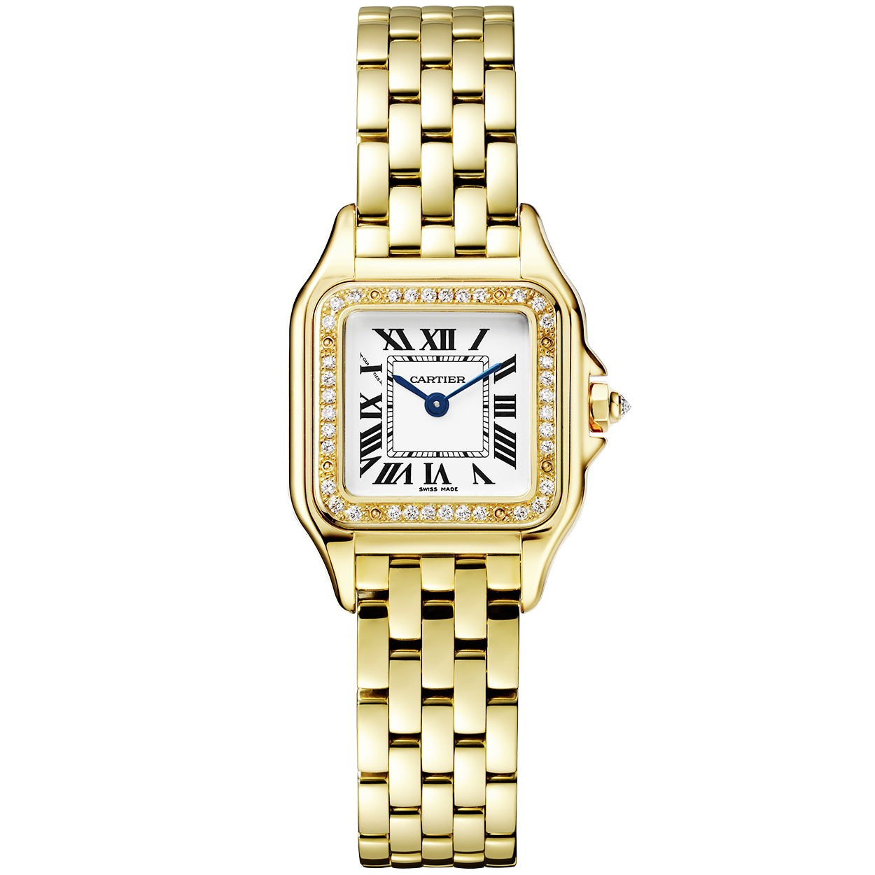 PanthÃ¨re de Cartier Small 18ct Yellow Gold Diamond Set Watch