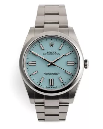 Rolex 124300 Oyster Perpetual 41 “Tiffany Blue” Brand New