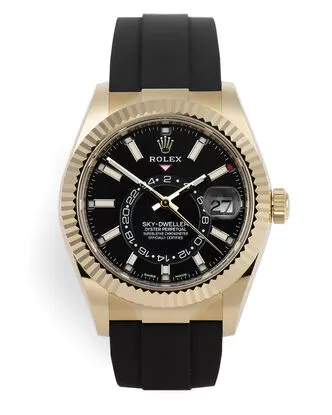 ROLEX 130018 Sky Dweller “Brand New” Yellow Gold “Annual Calendar”