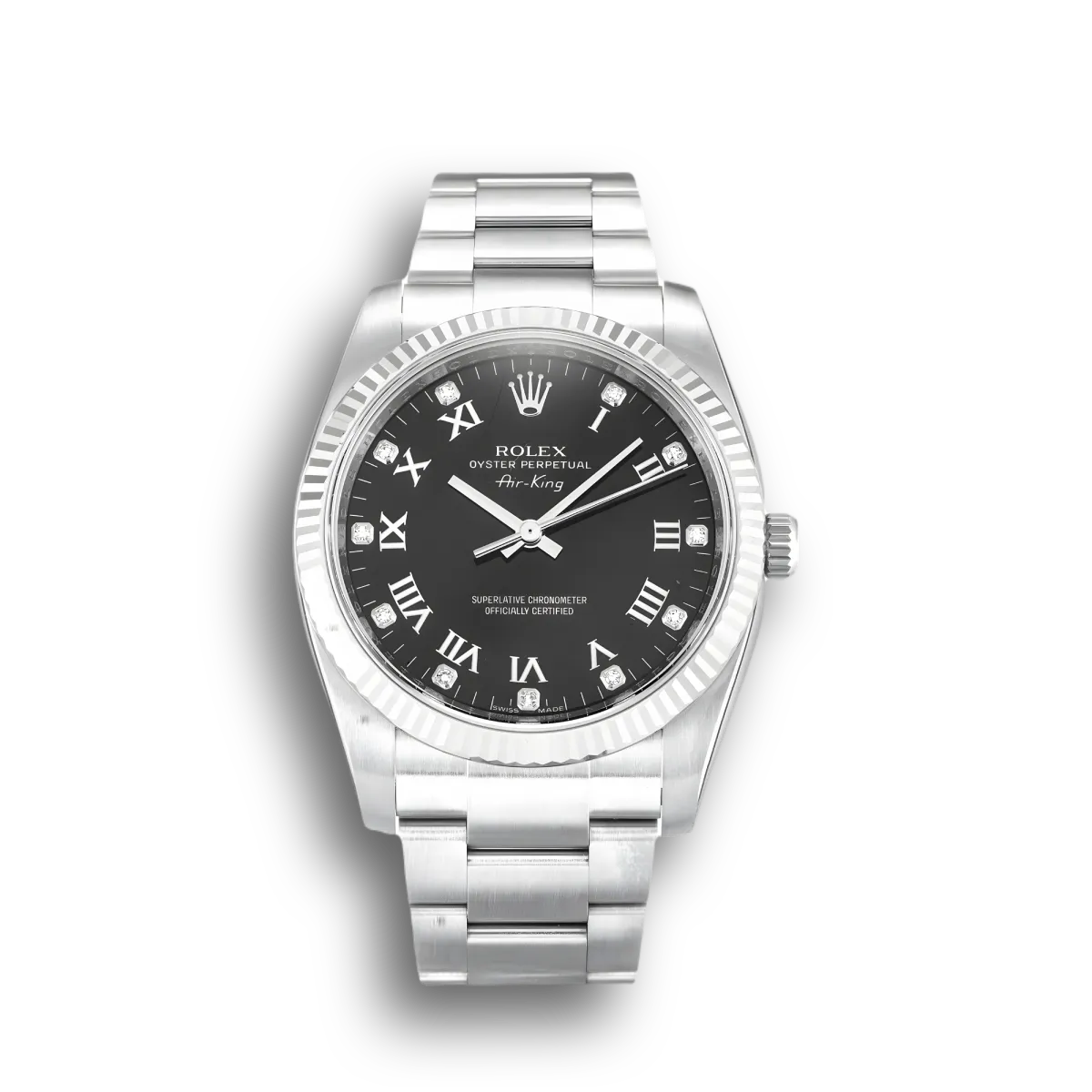 Alternative view of Rolex Air-King 34mm Dial Black Ref.114234