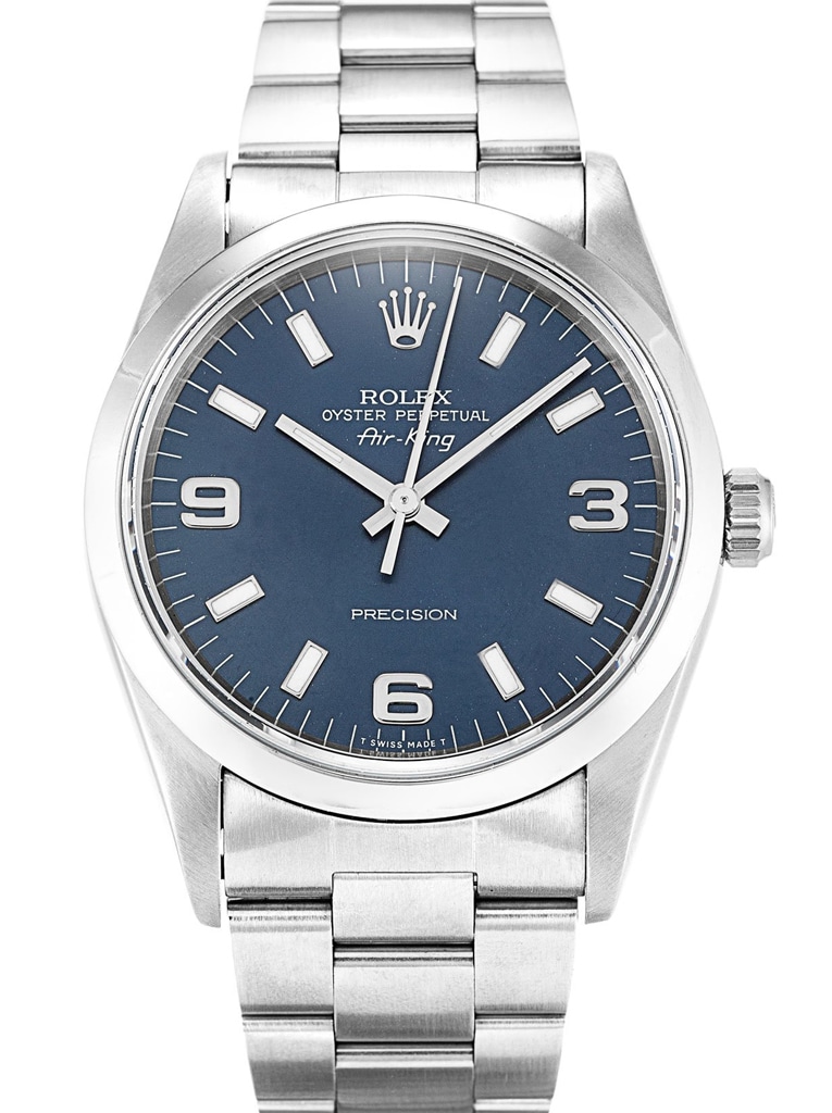 Alternative view of Rolex Air-King 34mm Dial Blue Ref.14000