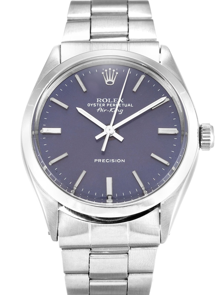 Alternative view of Rolex Air-King 34mm Dial Blue Ref.5500