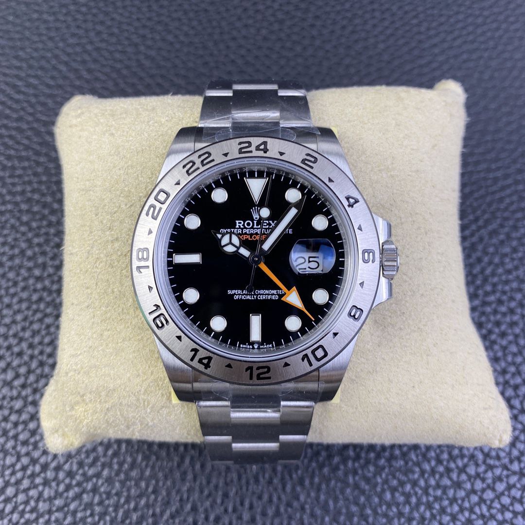 Alternative view of Rolex Explorer II Black Dial