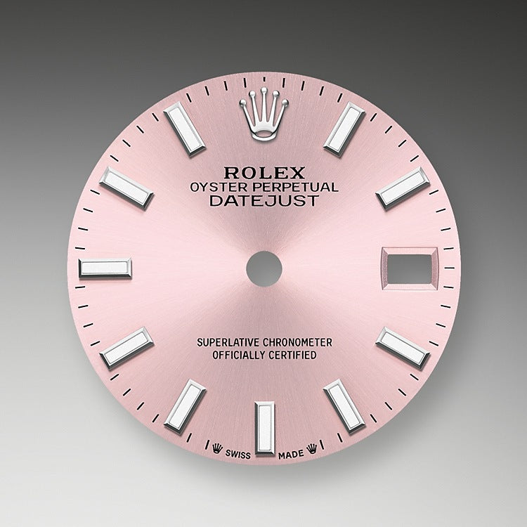 Rolex Lady-Datejust 28, Oystersteel and 18k White Gold, Ref# 279174-0001 - Image 6