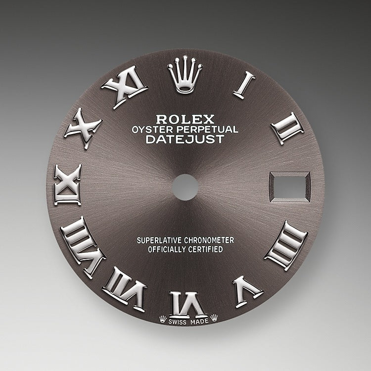 Rolex Lady-Datejust 28, Oystersteel and 18k White Gold, Ref# 279174-0014 - Image 8