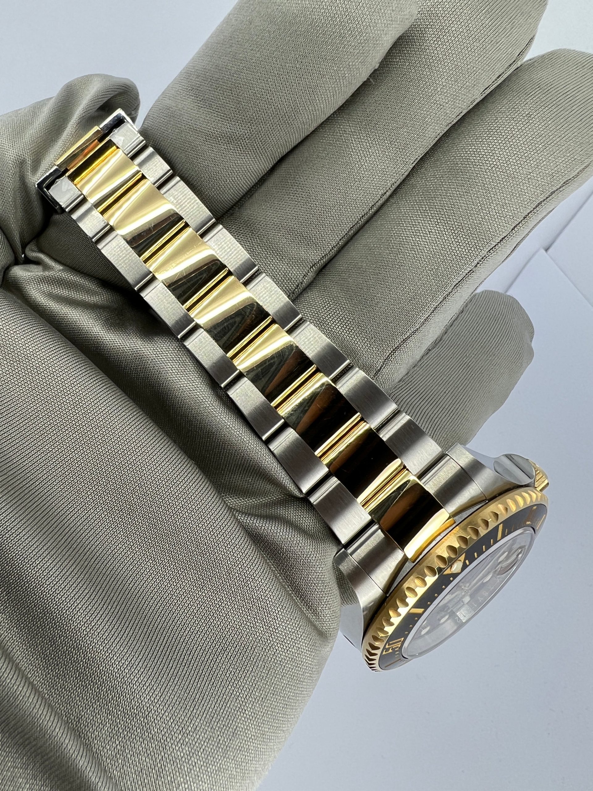 Alternative view of Rolex Sea-Dweller, Stainless Steel and 18k Yellow Gold, 43mm, Ref# 126603-0001