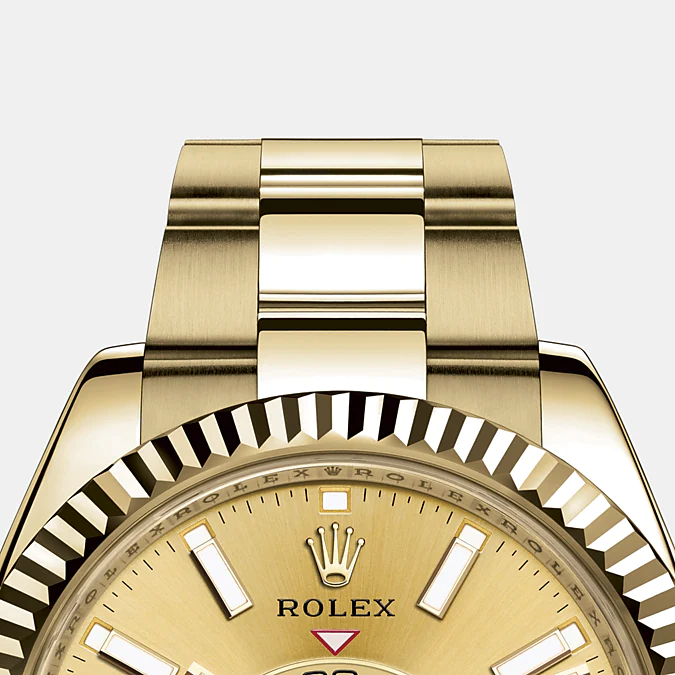 Rolex Sky-Dweller 42mm, 18k Yellow Gold, Ref# 326938-0003 - Image 5