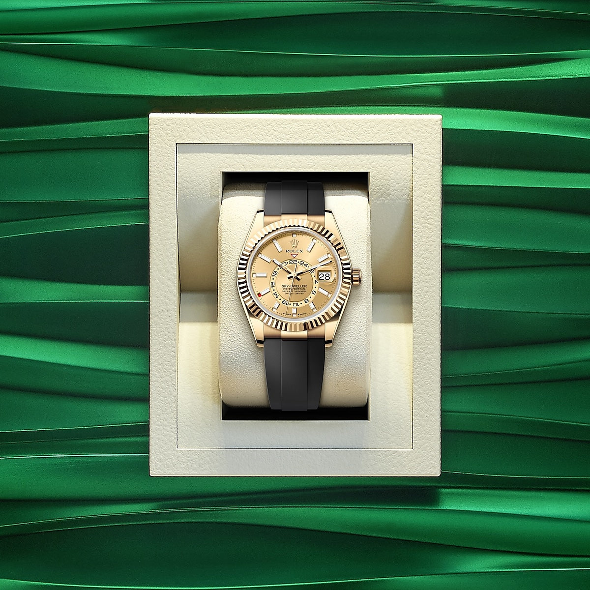 Rolex Sky-Dweller, 42mm, 18k Yellow Gold, Ref# 336238-0001 - Image 5