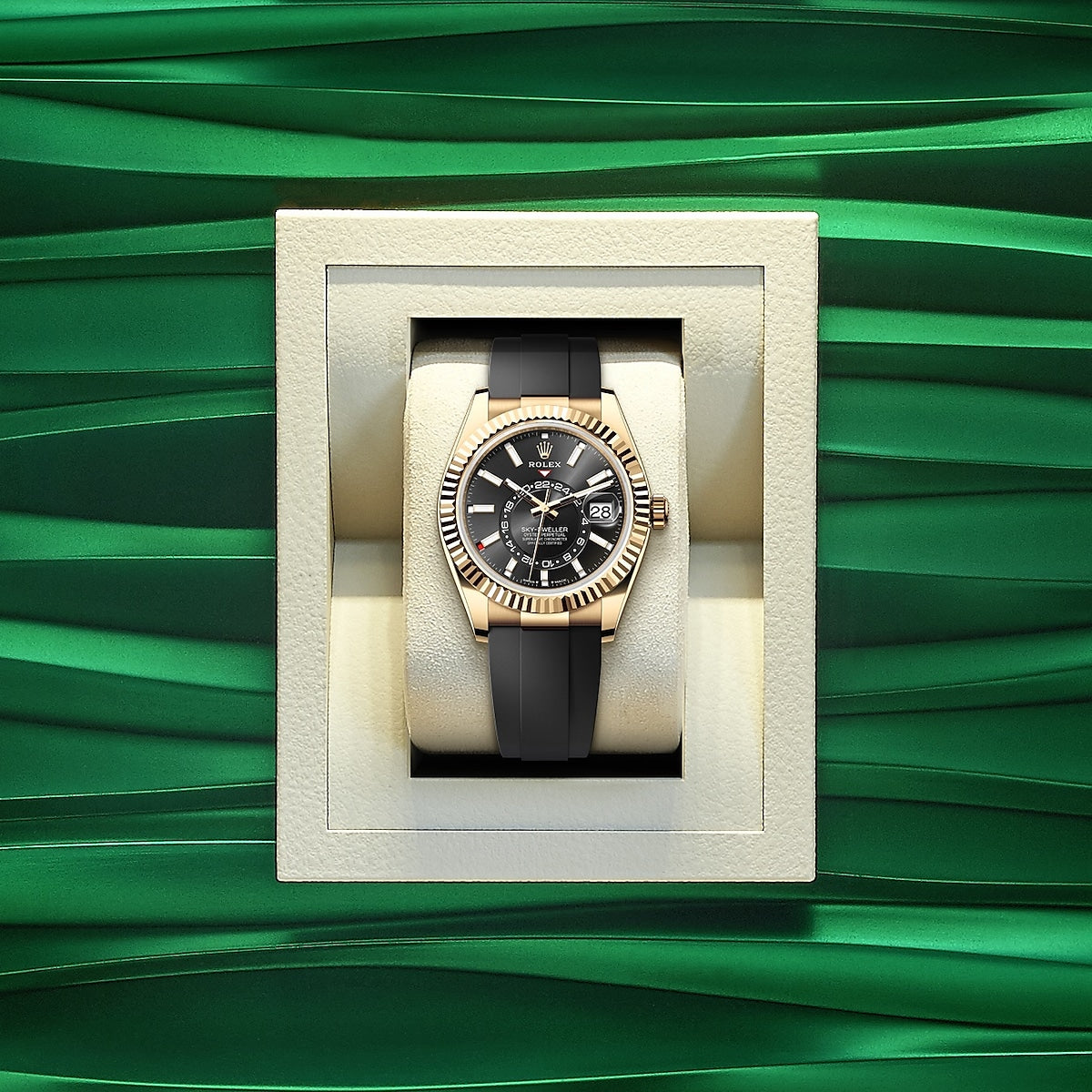 Rolex Sky-Dweller, 42mm, 18k Yellow Gold, Ref# 336238-0002 - Image 4