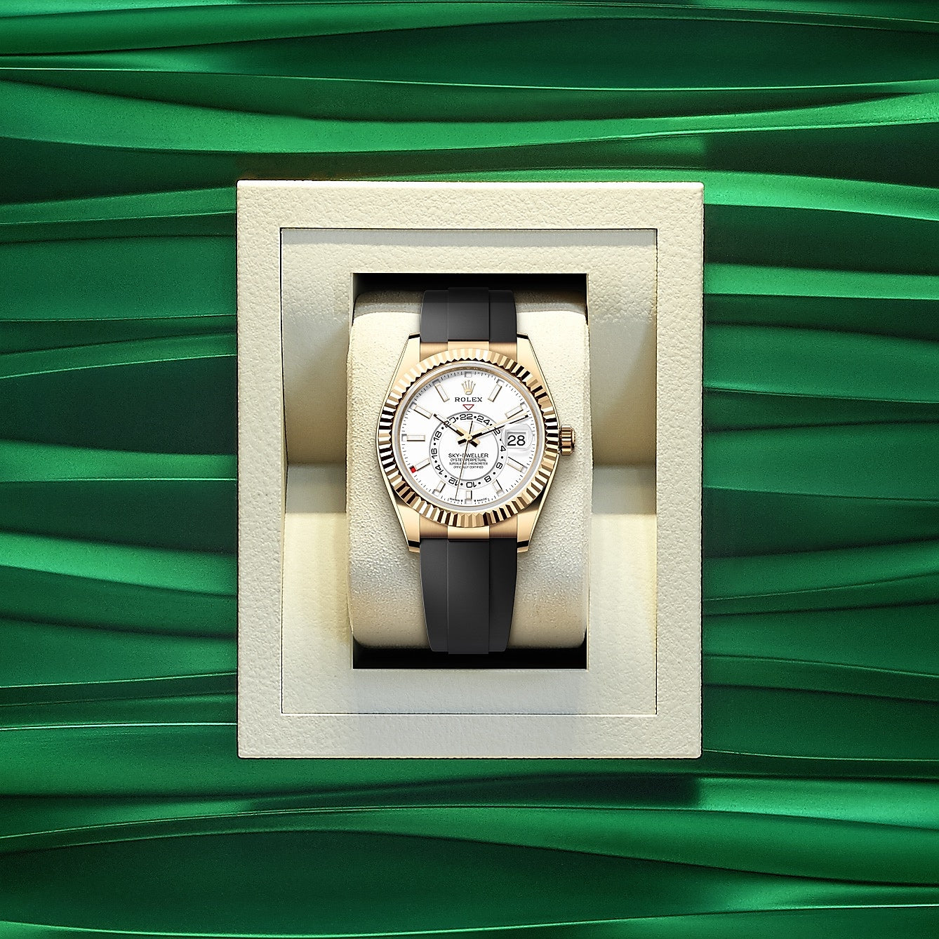 Rolex Sky-Dweller, 42mm, 18k Yellow Gold, Ref# 336238-0003 - Image 4