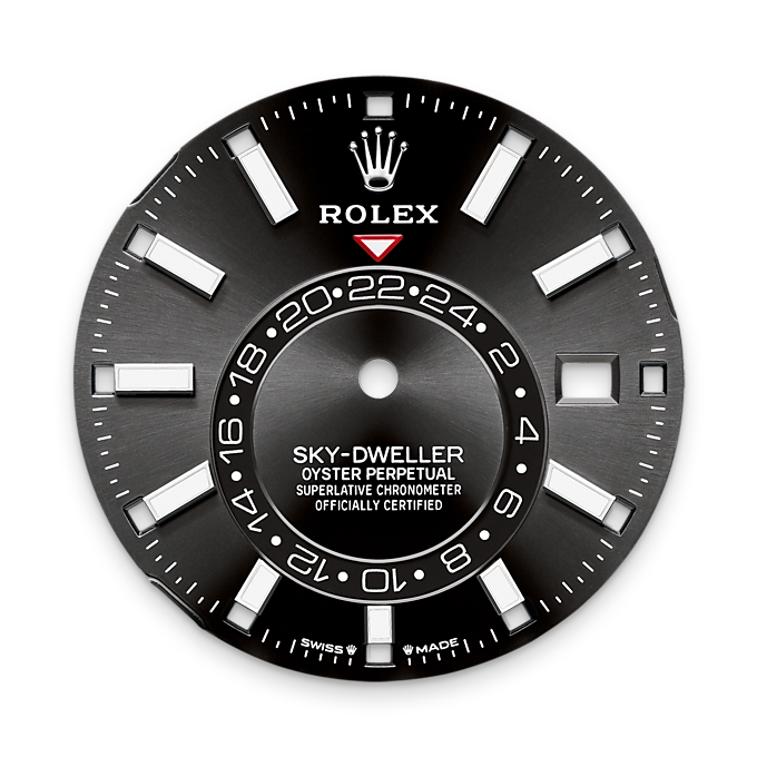 Rolex Sky-Dweller, 42mm, Oystersteel and 18k White Gold, Black, Jubilee, Ref# 336934-0008 - Image 7