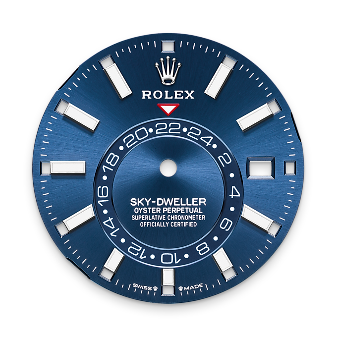 Rolex Sky-Dweller, 42mm, Oystersteel and 18k White Gold, Blue, Jubilee, Ref# 336934-0006 - Image 7