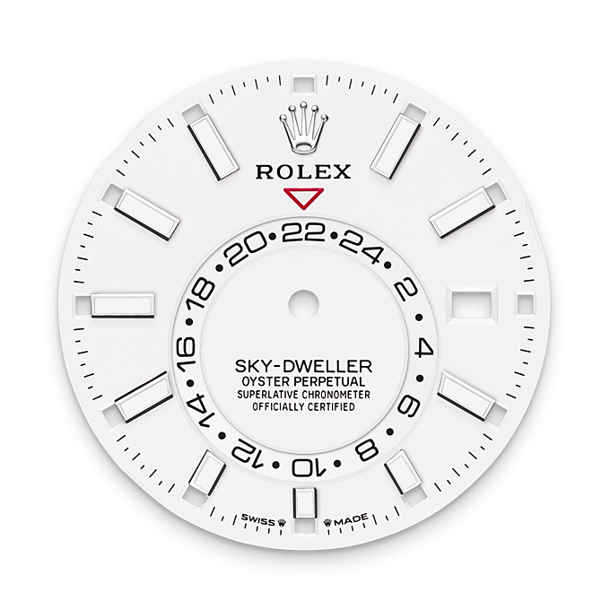 Rolex Sky-Dweller, 42mm, Oystersteel and 18k White Gold, White, Oyster, Ref# 336934-0003 - Image 7