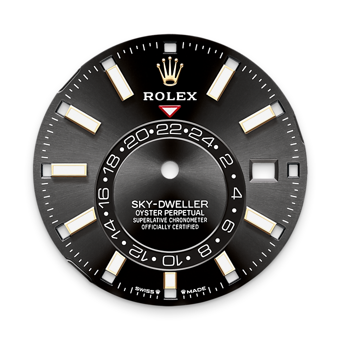 Rolex Sky-Dweller, 42mm, Oystersteel and 18k Yellow Gold, Black, Jubilee, Ref# 336933-0004 - Image 7
